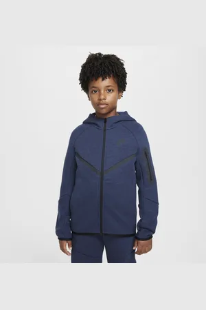 Nike Rozpinana bluza z kapturem dla dużych dzieci Sportswear Tech Fleece