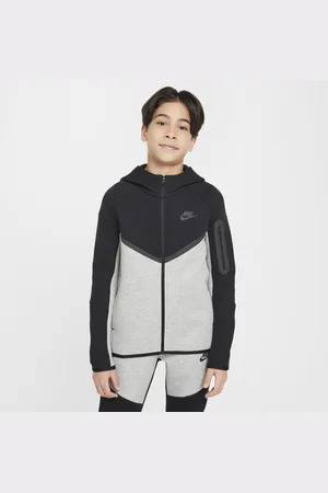 Nike Rozpinana bluza z kapturem dla dużych dzieci Sportswear Tech Fleece