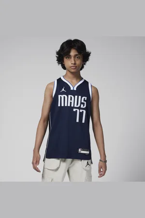 Nike Koszulka dla dużych dzieci Dri-FIT Swingman Mavericks Statement Edition