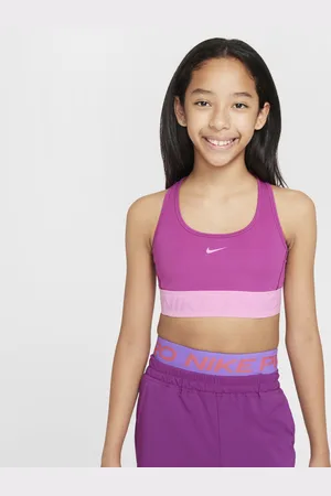 Nike Dziewczęcy stanik sportowy Pro Swoosh