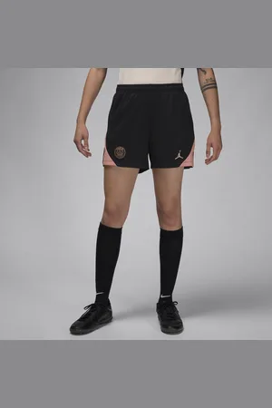 Jordan Damskie dzianinowe spodenki piłkarskie Dri-FIT Paris Saint-Germain Strike (wersja trzecia)