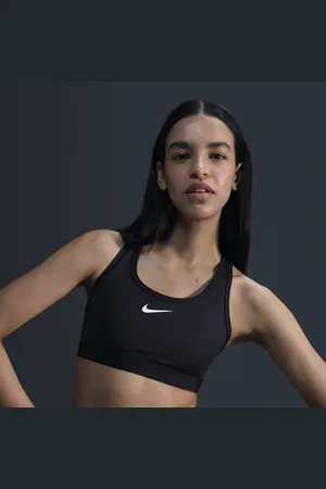 Nike Damski stanik sportowy z wkładkami Swoosh Medium Support