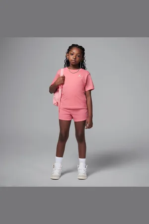 Jordan Dwuczęściowy zestaw z dzianiny ze spodenkami dla małych dzieci Brooklyn Essentials