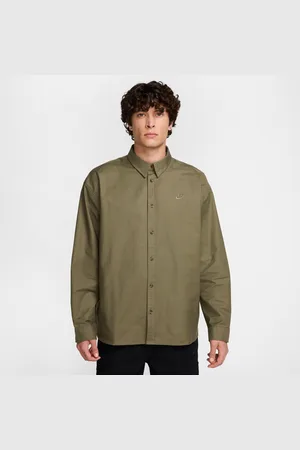 Nike Męska koszula oxford o kroju oversize z długim rękawem Club