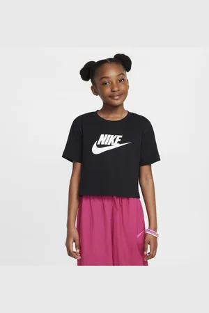 Nike T-shirt o skróconym kroju dla dużych dzieci (dziewcząt) Sportswear