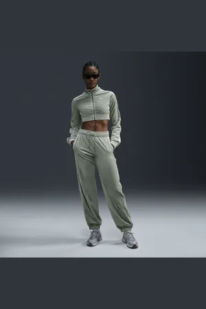 Nike Damskie welurowe joggery ze średnim stanem Sportswear Collection