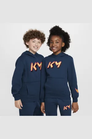 Nike Bluza z kapturem dla dużych dzieci Kylian Mbappé Club Fleece
