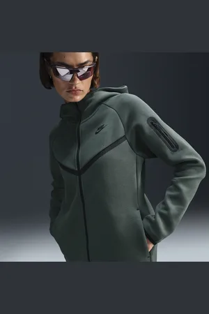 Nike Damska bluza z kapturem i zamkiem na całej długości Sportswear Tech Fleece Windrunner