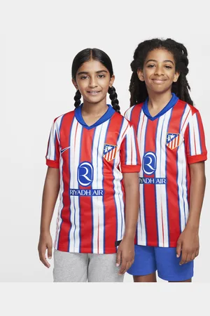 Nike Koszulka piłkarska dla dużych dzieci Dri-FIT Atlético Madryt Stadium 2024/25 (wersja domowa) – replika