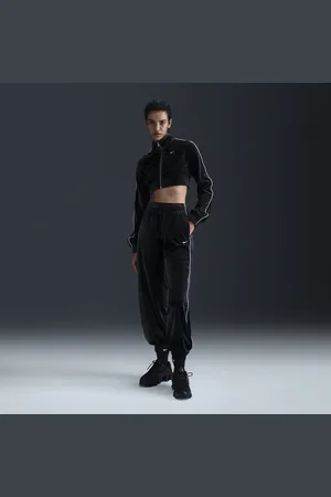 Nike Damskie welurowe joggery ze średnim stanem Sportswear Collection