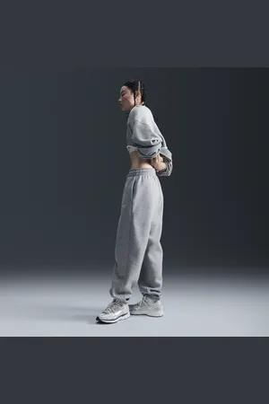 Nike Damskie spodnie dresowe o kroju oversize z wysokim stanem Sportswear Phoenix Fleece