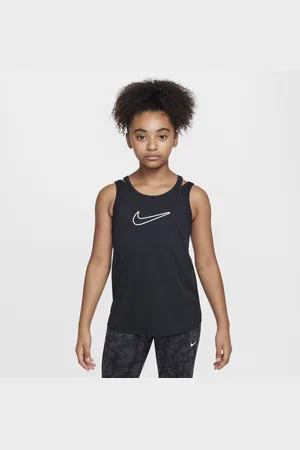 Nike Koszulka bez rękawów dla dużych dzieci (dziewcząt) Dri-FIT One Classic