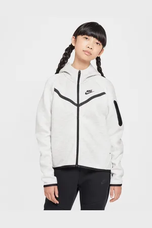 Nike Dziewczęca rozpinana bluza z kapturem Sportswear Tech Fleece