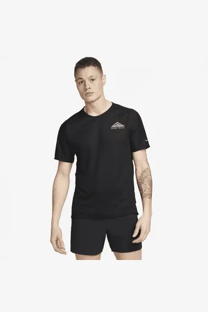 Nike Męska koszulka z krótkim rękawem do biegania Dri-FIT Trail Solar Chase