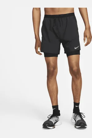 Nike Męskie hybrydowe spodenki do biegania Stride Dri-FIT 13 cm