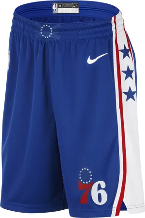 Nike Spodenki męskie Dri-FIT NBA Swingman Philadelphia 76ers Icon Edition