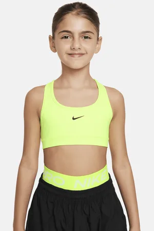 Nike Dziewczęcy stanik sportowy Swoosh