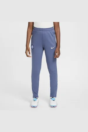 Nike Spodnie piłkarskie Dri-FIT dla dużych dzieci Inter Mediolan Strike