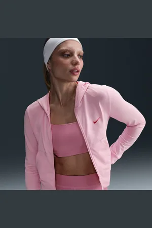 Nike Damska bluza z kapturem, długim rękawem i zamkiem na całej długości Sportswear