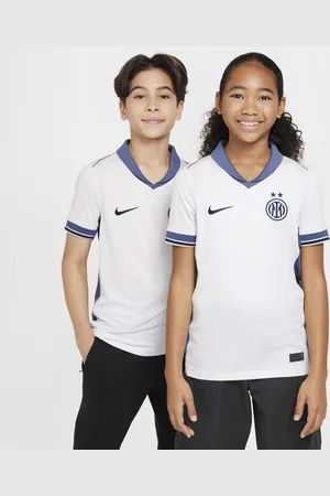 Nike Koszulka piłkarska dla dużych dzieci Dri-FIT Inter Mediolan Stadium 2024/25 (wersja wyjazdowa) – replika