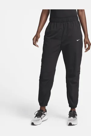 Nike Damskie spodnie do biegania i rozgrzewki 7/8 ze średnim stanem Dri-FIT Fast