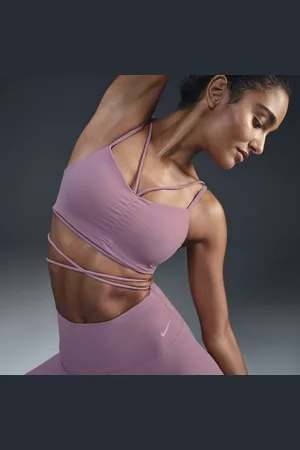 Nike Damski stanik sportowy z wkładkami zapewniający lekkie wsparcie Zenvy Strappy Wrap