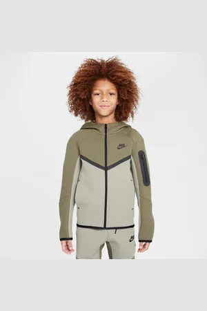 Nike Rozpinana bluza z kapturem dla dużych dzieci Sportswear Tech Fleece