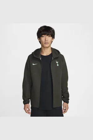 Nike Męska kurtka piłkarska z zamkiem na całej długości Tottenham Hotspur Tech Fleece Windrunner (wersja trzecia)
