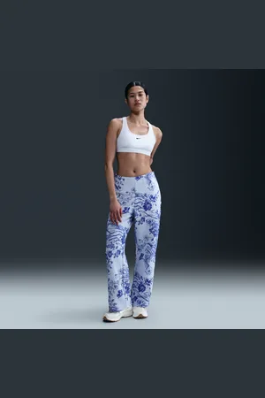 Nike Damskie żakardowe spodnie dresowe ze średnim stanem Sportswear Collection