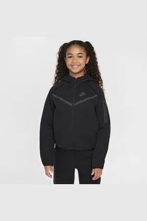 Nike Dziewczęca rozpinana bluza z kapturem Sportswear Tech Fleece