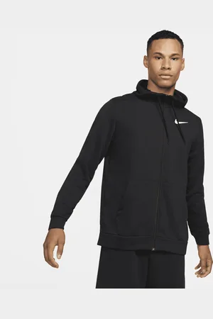Nike Męska bluza z kapturem i zamkiem na całej długości Dri-FIT Dry