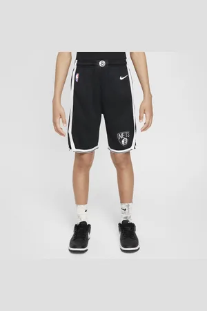 Nike Spodenki dla dużych dzieci (chłopców) NBA Swingman Brooklyn Nets Icon Edition 2023/24