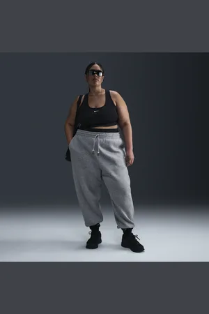 Nike Damskie spodnie dresowe o kroju oversize z wysokim stanem Sportswear Phoenix Fleece (duże rozmiary)