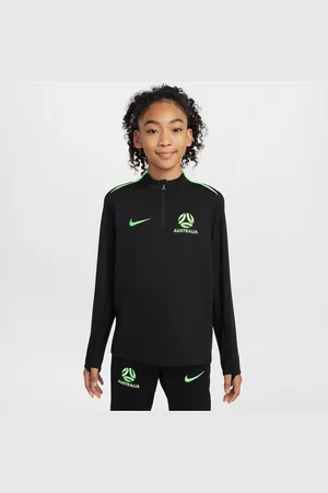 Nike Dzianinowa piłkarska koszulka treningowa dla dużych dzieci Dri-FIT Australia Academy Pro