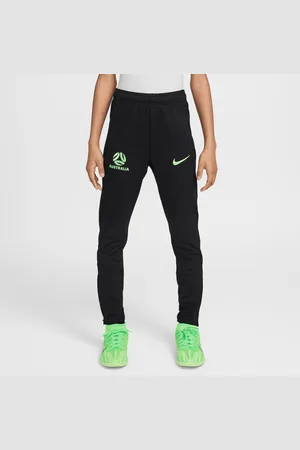 Nike Dzianinowe spodnie piłkarskie dla dużych dzieci Dri-FIT Australia Academy Pro
