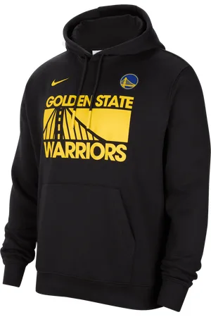 Nike Męska bluza z kapturem NBA Golden State Warriors Club Courtside