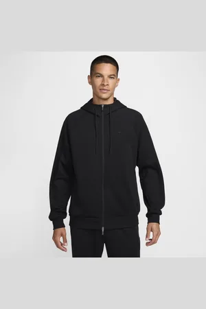 Nike Męska funkcjonalna bluza z kapturem, zamkiem na całej długości i ochroną przed promieniowaniem UV Dri-FIT Primary Fleece