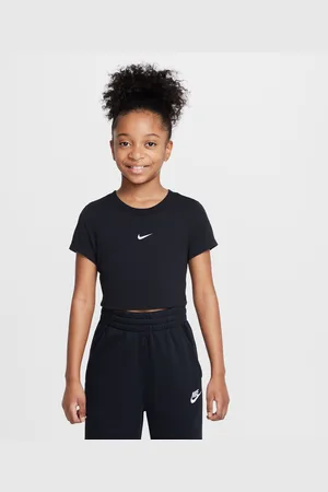 Nike T-shirt o skróconym kroju dla dużych dzieci (dziewcząt) Sportswear