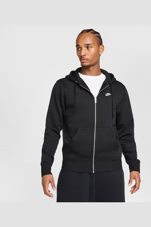 Nike Męska dzianinowa bluza z kapturem i zamkiem na całej długości Club
