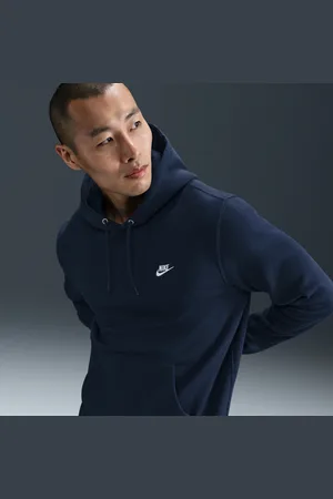 Nike Męska dzianinowa bluza z kapturem Club