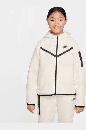 Nike Dziewczęca rozpinana bluza z kapturem Sportswear Tech Fleece