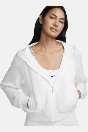 Nike Damska luźna bluza z dzianiny dresowej z kapturem i zamkiem na całej długości Sportswear Chill Terry
