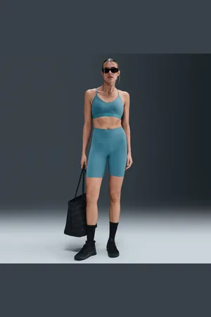 Nike Damskie spodenki do jazdy na rowerze z wysokim stanem zapewniające delikatne wsparcie Zenvy 20,5 cm