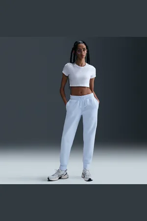 Nike Damskie spodnie dresowe ze średnim stanem Sportswear Phoenix Fleece