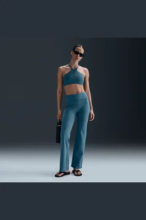 Nike Damskie wywijane spodnie z wysokim stanem Dri-FIT One