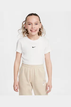 Nike T-shirt o skróconym kroju dla dużych dzieci (dziewcząt) Sportswear