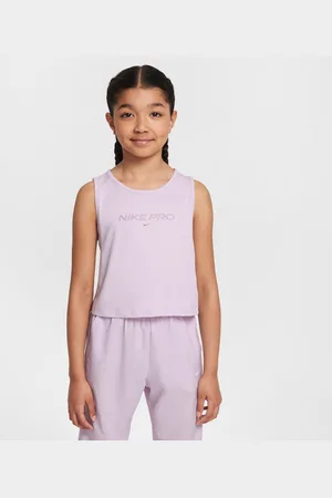 Nike Koszulka bez rękawów dla dziewcząt Dri-FIT Pro