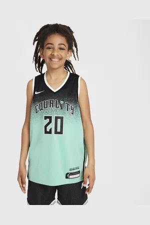 Nike Koszulka dla dużych dzieci (chłopców) Dri-FIT WNBA Swingman Sabrina Ionescu New York Liberty Rebel Edition 2023
