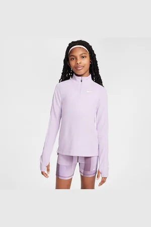 Nike Dziewczęca koszulka z długim rękawem i zamkiem 1/4 Dri-FIT