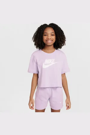 Nike T-shirt o skróconym kroju dla dużych dzieci (dziewcząt) Sportswear